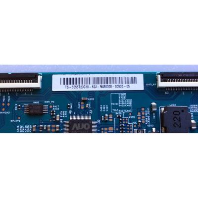 KIT DE TARJETAS PARA TV VIZIO / NUMERO DE PARTE 75500W01C003 / 755.00W01.C003 / 748.00W04.0011 / T-CON 55.55T23.C10 / 5555T23C1 / 55T23-C0K / FUENTE 056.04167.6071 / 056041676071 / PA-3171-5W1 / 056041676071G / PANEL T550HVN08.5 / MODELO D55-D2 - Imagen 3